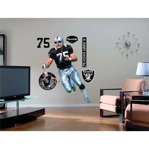  Fathead Oakland Raiders Howie Long Wall Graphic: Sports 