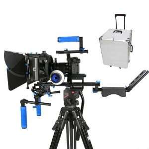  Monitor Professional Support System Kit Rig DSLR w/ Hard Case: Camera