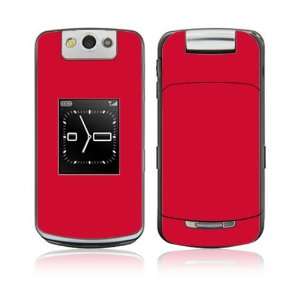  BlackBerry Pearl Flip 8220 Decal Skin   Simply Red 
