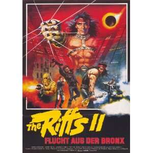  Bronx Warriors 2 (1983) 27 x 40 Movie Poster German Style 