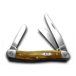 CASE XX Oak Scrolled Genuine Stockman 1/200 Pocket Knife Knives 