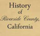 Riverside County California History Genealogy 8 Book CD  