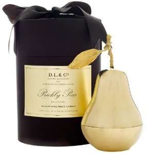  D.L & Co Golden Sculptural Pear   13.5 oz