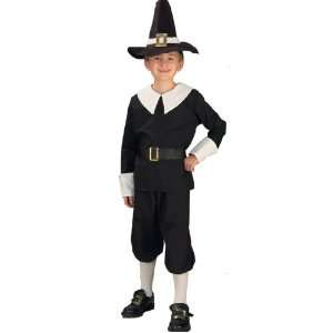   Inc Pilgrim Boy Child Costume / Black/White   Size Large: Everything