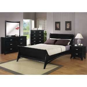   Black Bedroom Set(Queen Size Bed, Nightstand, Dresser): Home & Kitchen