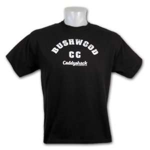   : Caddyshack Bushwood Country Club T Shirt (Black): Sports & Outdoors