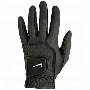  NIKE Mens Dura Feel Golf Gloves Black/White Medium Large 