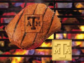 Texas A&M Aggies Team Logo BBQ Grill Meat Branding Iron  