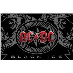  Postcard (Large) ACDC   Black Ice 