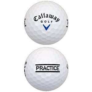Callaway Big Bertha Practice Overrun Golf Balls  Sports 