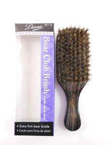  Professional 100% Natural Boar Bristle Extra Firm Club Hair Brush 8118