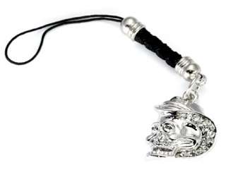 GHOST RIDER SKULL Cell Phone Charm  
