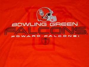 BGSU BOWLING GREEN Falcons FOOTBALL T Shirt NWT. XLarge  