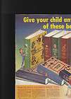 Junior Deluxe Editions Club (Childrens books) advertising poster