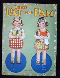 DRESS PAT AND PAM . B.B. [Birn Brothers] #505 (London) [nd, probably 