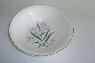 Vintage Alliance China Company Ohio Regal Turquoise Pink Vegetable 