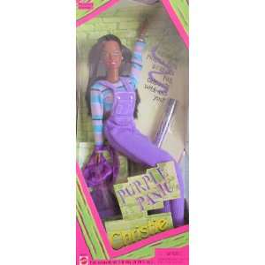  Barbie CHRISTIE PURPLE PANIC Doll AA (1997) Toys & Games