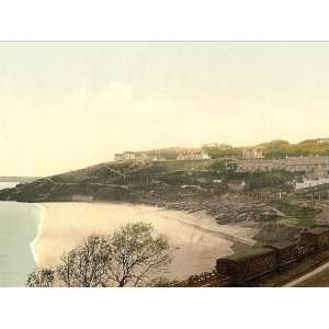   Travel Poster   St. Ives Porthminster Beach Cornwall England 24 X 18.5