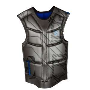  Ronix Parks Wakeboard Vest Grey/Hadron Blue Mens Sports 