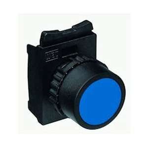   , Flush, Blue (Requires Auxiliary Contact Block for Proper Operation