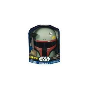  Star Wars Boba Fett Electronic Helmet: Toys & Games