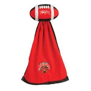  Maryland Terps Plush NCAA Football with Attached Security 