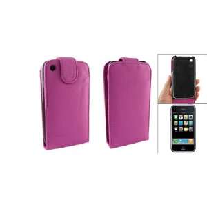  Gino Magnetic Flip Flap Faux Leather Pouch for iPhone 3G 