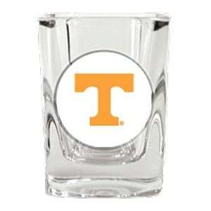  Tennessee Vols Volunteers 2 oz Square Shot Glass: Sports 