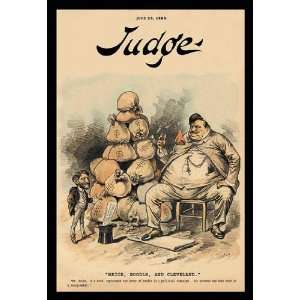  Judge Magazine Brice, Boodle and Cleveland 20x30 poster 