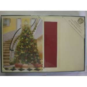   Christmas Cards w/ Matching Envelopes, 42 Count, Stairwell, Spanish