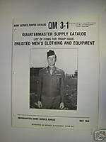 bk3 US Army Quartermaster supply catalog 3 1 1946  