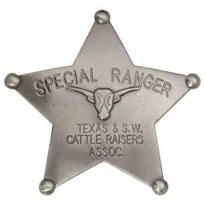 Badges of the Old West 3025 Special Ranger Texas & S.W. Cattle Raisers 