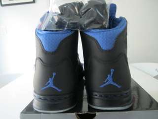 Nike Jordan Prime 5 black royal blue sz 13 !code 429489 017   