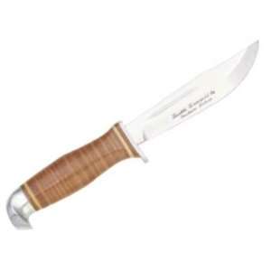  Iisakki Knives 3447 Medium Scout Fixed Blade Knife with 