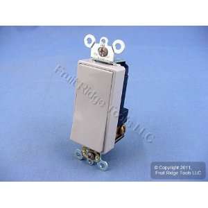 10 Leviton Gray COMMERCIAL Decora Rocker Wall Light Switches 5691 2GY