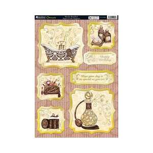   About Her Die Cut Punch Out Sheet 2 Pack: Mocha Boudoir: Electronics