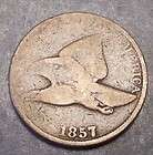 One 1857 Flying Eagle Cent, Good Filler/Trader/S​tarter 