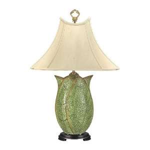  Bradburn Gallery Sapphire Leaf Table Lamp