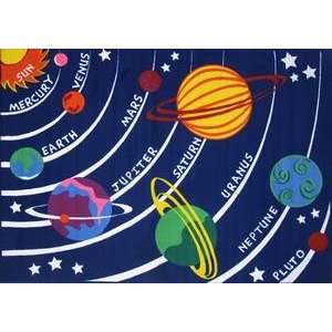  Fun Rugs Fun Time Solar System FT 170 Multi 8 x 11 Area 