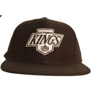   Angeles Kings Black Snapback Adjustable Plastic Snap Back Hat / Cap