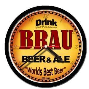  BRAU beer and ale cerveza wall clock 