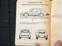 Porsche 911 s/carrera (1974) Technical Specs Booklet  