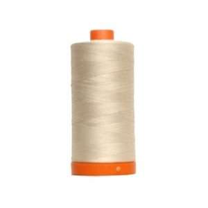  Aurifil Cotton Mako 50 wt 1300M Light Beige Arts, Crafts 