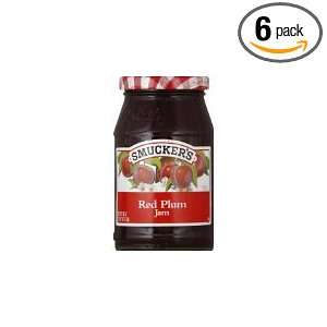 Smuckers Red Plum Jam, 18 Ounce (Pack Grocery & Gourmet Food