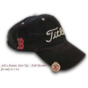  Boston Red Sox Titleist Golf Hat: Sports & Outdoors