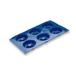  Bakeware Savrin 6 each 7.2cm dia 2.3cm H 100%silicone 