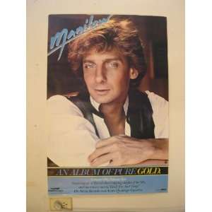  Barry Manilow Poster An Album of Pure Gold