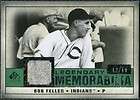 BOB FELLER 2006 SP Legendary Cuts Indians 2 BC D 550  