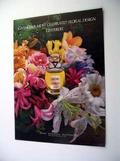Givenchy LInterdit Perfume 1980 print Ad  