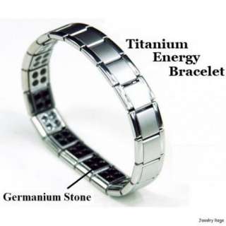 Titanium Power Nano Energy Germanium Bracelet Balance  